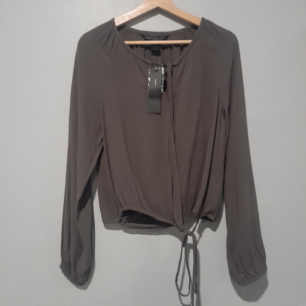 New Marc by Marc Jacobs Wrap Top